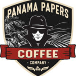 Panama Papers Coffee — Emblem Logo